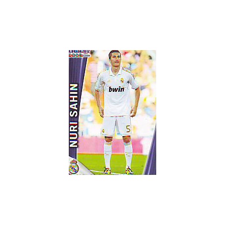 Nuri Sahin Real Madrid 663 Las Fichas de la Liga 2012 Official Quiz Game Collection