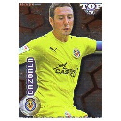 Cazorla Top Red Baja Villarreal Las Fichas de la Liga 2012 Official Quiz Game Collection