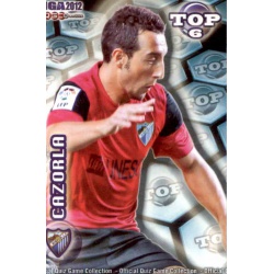 Cazorla Top Blue Mate Málaga 591 Las Fichas de la Liga 2012 Official Quiz Game Collection