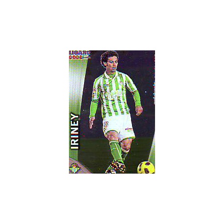 Iriney Metalcards Betis 22 Las Fichas de la Liga 2012 Official Quiz Game Collection