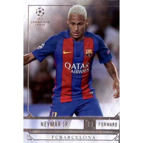 Neymar Jr 51 Topps UEFA Showcase 2017 Neymar Jr