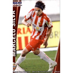 Marcelo Silva Almeria 761 Las Fichas de la Liga 2012 Platinum Official Quiz Game Collection