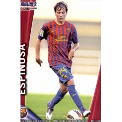 Espinosa Barcelona B 781 Las Fichas de la Liga 2012 Platinum Official Quiz Game Collection