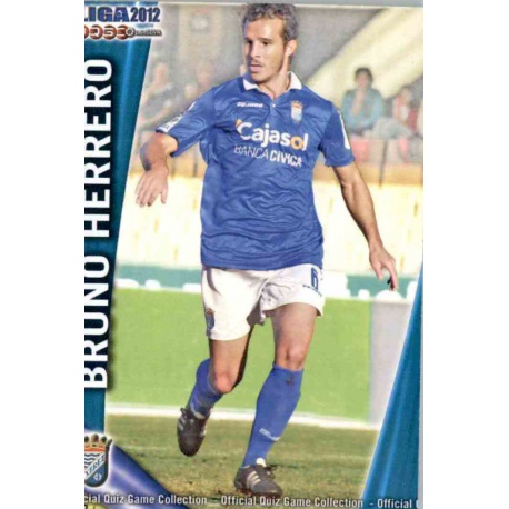 Bruno Herrero Xerez 868 Las Fichas de la Liga 2012 Platinum Official Quiz Game Collection