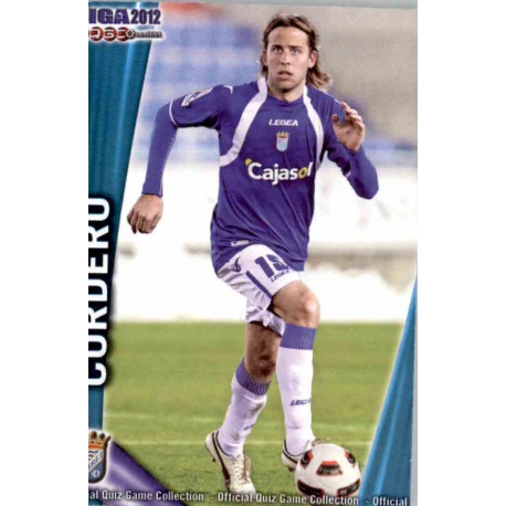 Cordero Xerez 871 Las Fichas de la Liga 2012 Platinum Official Quiz Game Collection