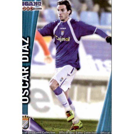 Óscar Díaz Xerez 872 Las Fichas de la Liga 2012 Platinum Official Quiz Game Collection