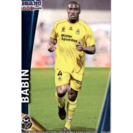 Babin Alcorcón 886 Las Fichas de la Liga 2012 Platinum Official Quiz Game Collection