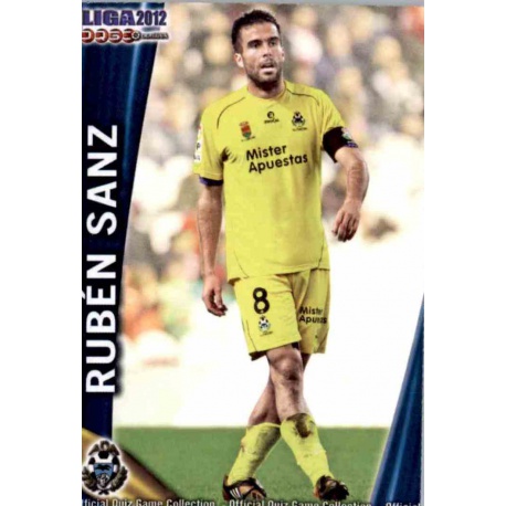 Rubén Sanz Alcorcón 890 Las Fichas de la Liga 2012 Platinum Official Quiz Game Collection