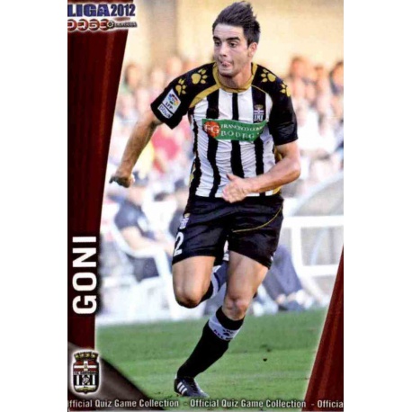 Goni Cartagena 968 Las Fichas de la Liga 2012 Platinum Official Quiz Game Collection