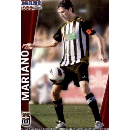 Mariano Cartagena 977 Las Fichas de la Liga 2012 Platinum Official Quiz Game Collection