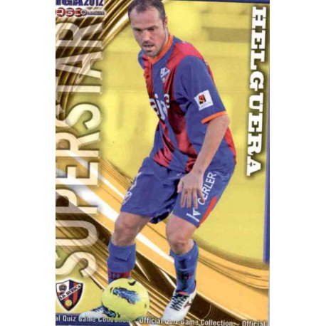 Helguera Superstar Huesca 1004 Las Fichas de la Liga 2012 Platinum Official Quiz Game Collection