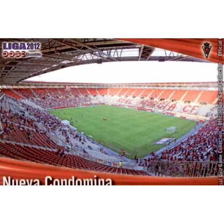 Estadio Nueva Condomina Real Murcia 1112 Las Fichas de la Liga 2012 Platinum Official Quiz Game Collection