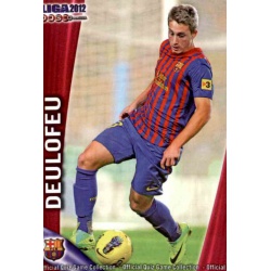 Deulofeu Barcelona B 1211 Las Fichas de la Liga 2012 Platinum Official Quiz Game Collection