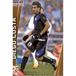 Diego Costa Rayo Vallecano 1292 Las Fichas de la Liga 2012 Platinum Official Quiz Game Collection