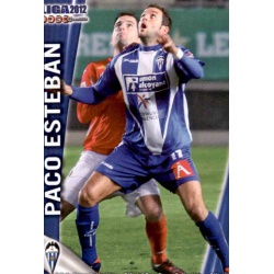 Paco Esteban Alcoyano 1331 Las Fichas de la Liga 2012 Platinum Official Quiz Game Collection