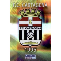 Emblem Brightness Horizontal Stripes Cartagena 964 Las Fichas de la Liga 2012 Platinum Official Quiz Game Collection