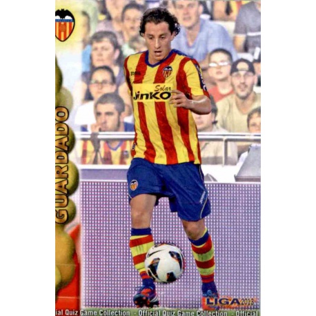 Guardado Valencia 71 Las Fichas de la Liga 2013 Official Quiz Game Collection