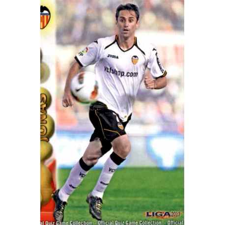 Jonás Valencia 75 Las Fichas de la Liga 2013 Official Quiz Game Collection