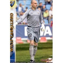 Willy Caballero Málaga 85 Las Fichas de la Liga 2013 Official Quiz Game Collection