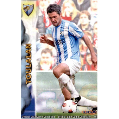 Toulalan Málaga 96 Las Fichas de la Liga 2013 Official Quiz Game Collection