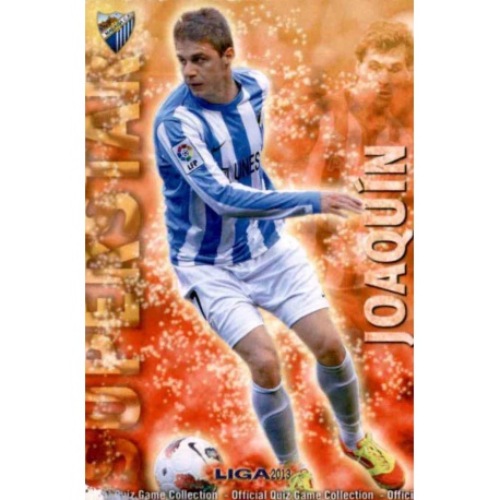 Joaquin Superstar Málaga 105 Las Fichas de la Liga 2013 Official Quiz Game Collection