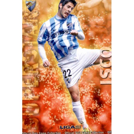 Isco Superstar Málaga 107 Las Fichas de la Liga 2013 Official Quiz Game Collection