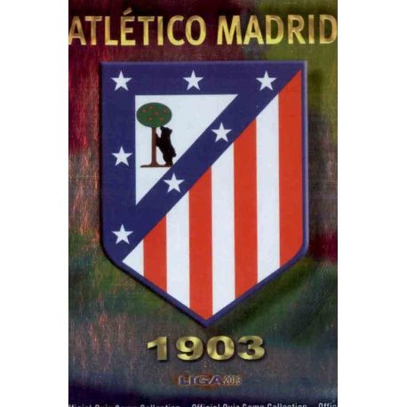 Escudo Atlético Madrid 109 Las Fichas de la Liga 2013 Official Quiz Game Collection