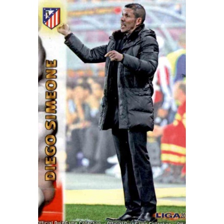 Diego Simeone Atlético Madrid 111 Las Fichas de la Liga 2013 Official Quiz Game Collection