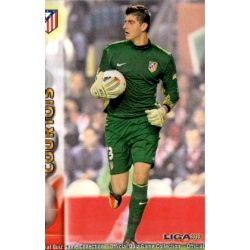 Courtois Atlético Madrid 112 Las Fichas de la Liga 2013 Official Quiz Game Collection