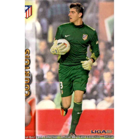 Courtois Atlético Madrid 112 Las Fichas de la Liga 2013 Official Quiz Game Collection