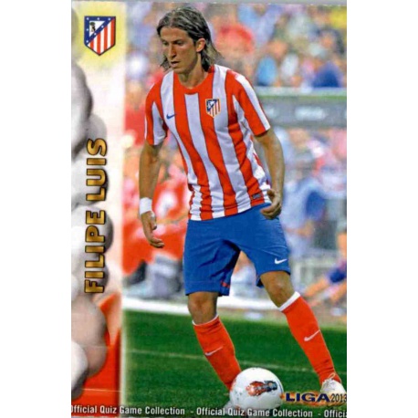 Filipe Luis Atlético Madrid 114 Las Fichas de la Liga 2013 Official Quiz Game Collection