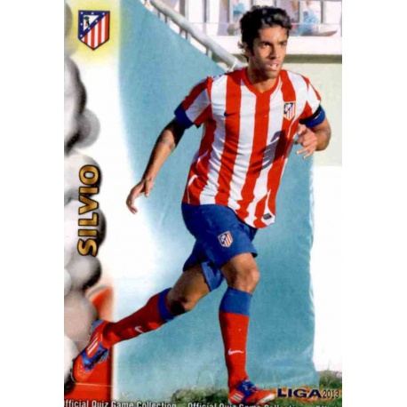 Silvio Atlético Madrid 115 Las Fichas de la Liga 2013 Official Quiz Game Collection