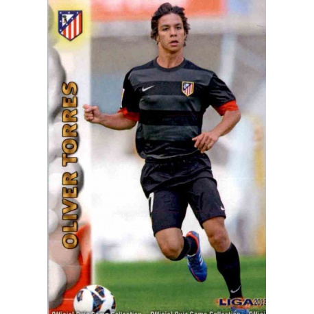 Óliver Torres Atlético Madrid 125 Las Fichas de la Liga 2013 Official Quiz Game Collection