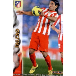 Falcao Atlético Madrid 128 Las Fichas de la Liga 2013 Official Quiz Game Collection