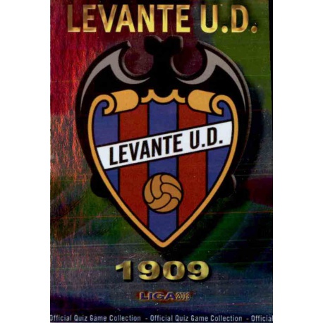 Escudo Levante 136 Las Fichas de la Liga 2013 Official Quiz Game Collection