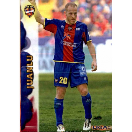 Juanlu Levante 151 Las Fichas de la Liga 2013 Official Quiz Game Collection