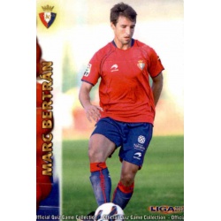 Marc Bertrán Osasuna 169 Las Fichas de la Liga 2013 Official Quiz Game Collection