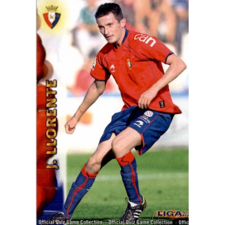 Joseba Llorente Osasuna 181 Las Fichas de la Liga 2013 Official Quiz Game Collection