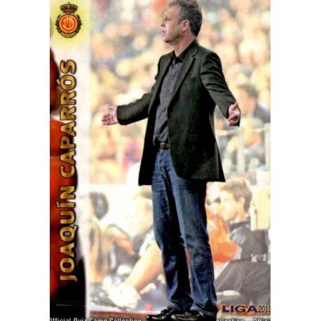 Joaquín Caparros Mallorca 192 Las Fichas de la Liga 2013 Official Quiz Game Collection