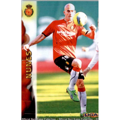 Nunes Mallorca 197 Las Fichas de la Liga 2013 Official Quiz Game Collection