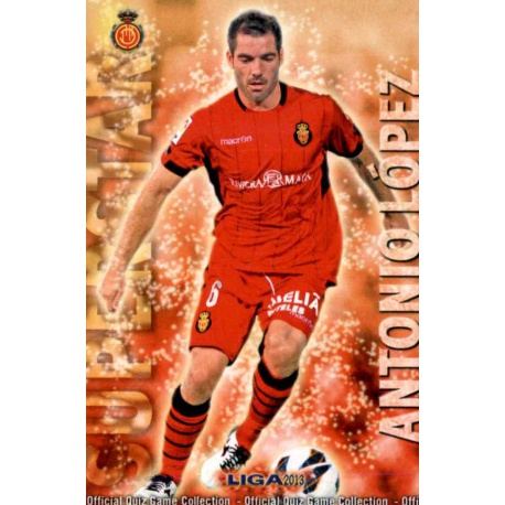 Antonio López Superstar Mallorca 215 Las Fichas de la Liga 2013 Official Quiz Game Collection