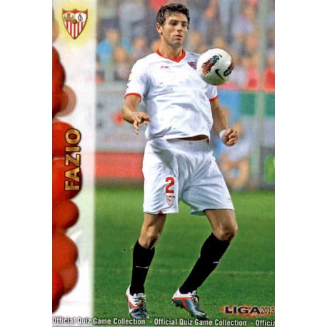 Fazio Sevilla 227 Las Fichas de la Liga 2013 Official Quiz Game Collection