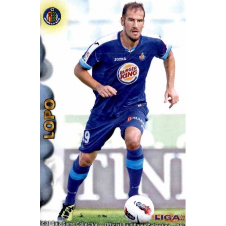 Lopo Getafe 278 Las Fichas de la Liga 2013 Official Quiz Game Collection