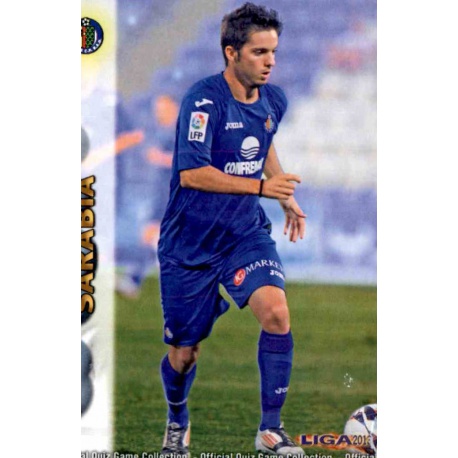 Sarabia Getafe 288 Las Fichas de la Liga 2013 Official Quiz Game Collection