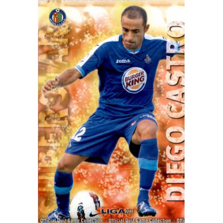 Diego Castro Superstar Getafe 294 Las Fichas de la Liga 2013 Official Quiz Game Collection