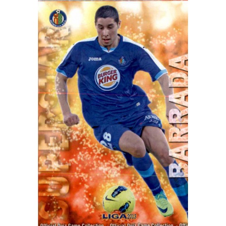 Barrada Superstar Getafe 296 Las Fichas de la Liga 2013 Official Quiz Game Collection