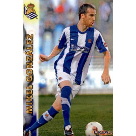 Mikel González Real Sociedad 304 Las Fichas de la Liga 2013 Official Quiz Game Collection