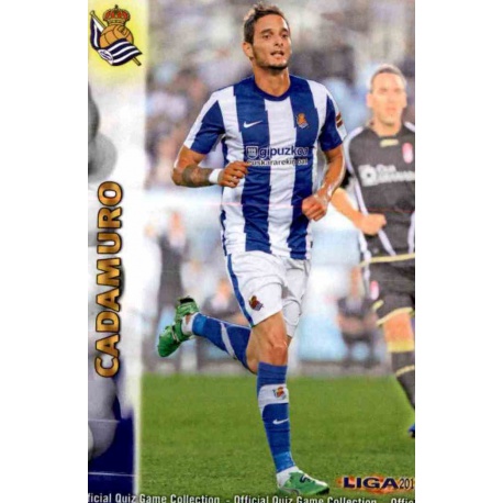 Cadamuro Real Sociedad 307 Las Fichas de la Liga 2013 Official Quiz Game Collection