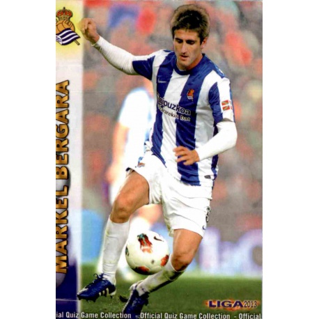 Markel Bergara Real Sociedad 309 Las Fichas de la Liga 2013 Official Quiz Game Collection