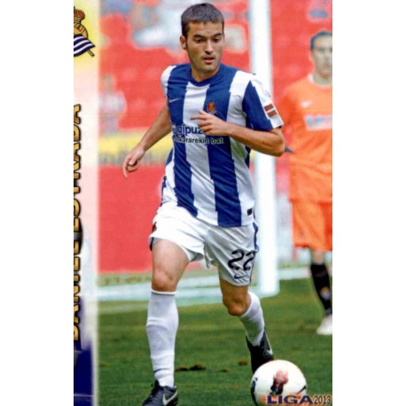 Daniel Estrada Real Sociedad 310 Las Fichas de la Liga 2013 Official Quiz Game Collection